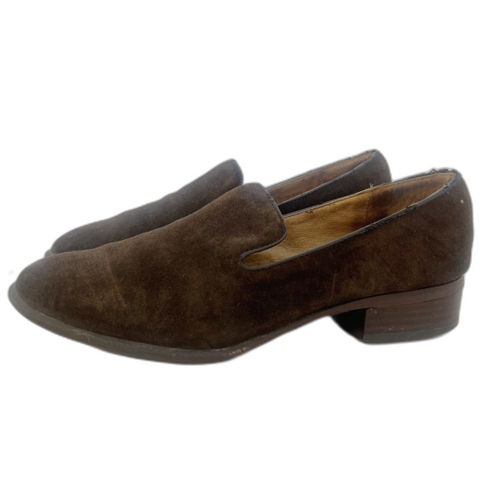 Sofft Severn Dark Brown Suede Pointed Toe Loafers Slip On Women's Size 8 - Picture 2 of 8